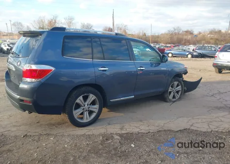 2013 Toyota Highlander Limited V6 from USA, damaged, VIN 5TDDK3EH9DS219179